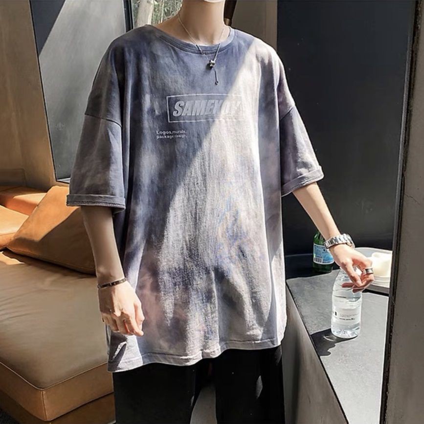 ÁO THUN TSHIRT NAM NỮ FORM RỘNG VẢI COTTON MÀU ĐEN LOANG UNISEX LOANG 3D SAMEXOY | BigBuy360 - bigbuy360.vn