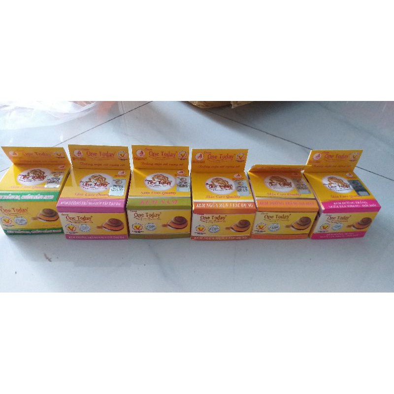 kem ốc sên one today đủ dòng