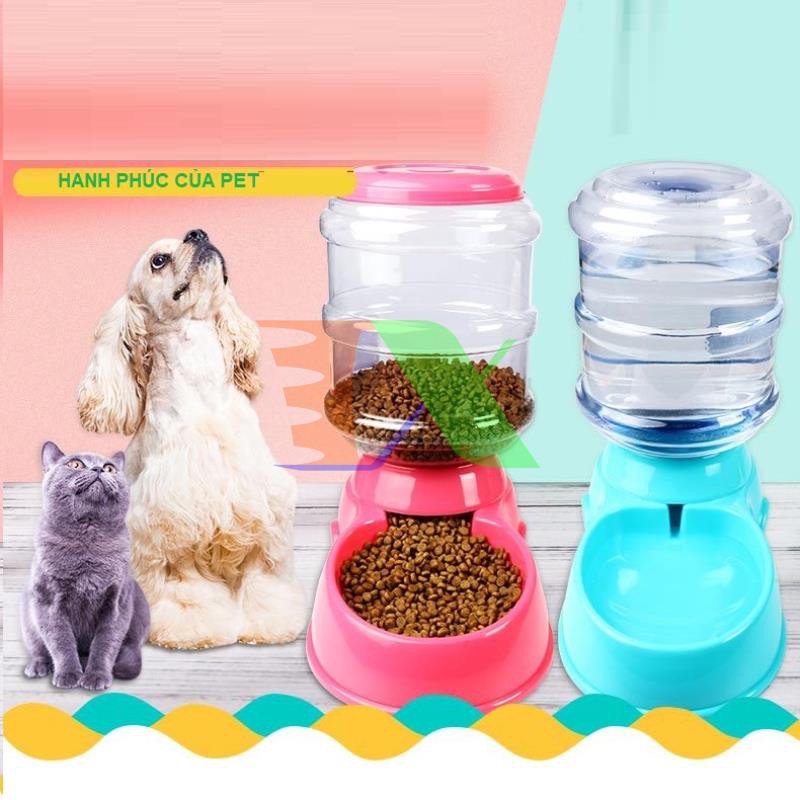 Khay ăn uống cho Pet (Chó, mèo) (Bán tự động ) MFD-01, Máng ăn, bát ăn uống cho pet Khay ăn + khay uống