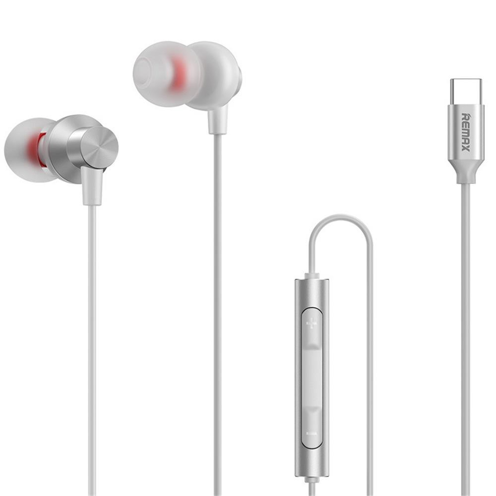 [NEW] REMAX RM-560 Wired Earphone Type-C Interface In-Ear Three-button Wire Control Durable With Microphone