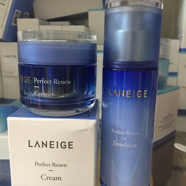 Bộ dưỡng chống lão hoá perfect renew laneige