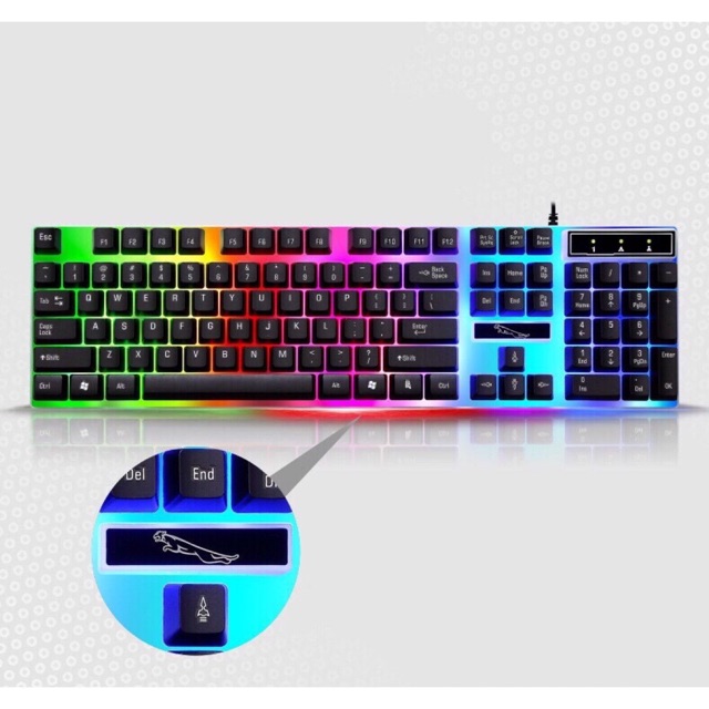 Bàn phím giả cơ Gaming G21 Pro 2019 đèn led 7 màu