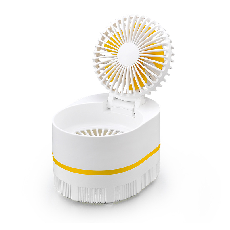 The new mini home mosquito repellent light-catalyst mosquito-repellent lamp charging desktop fan 2-in-1 MASHANG