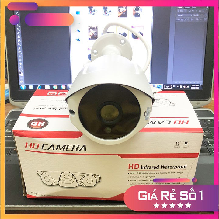 Camera IP 2MP hồng ngoại vỏ kim loại cao cấp