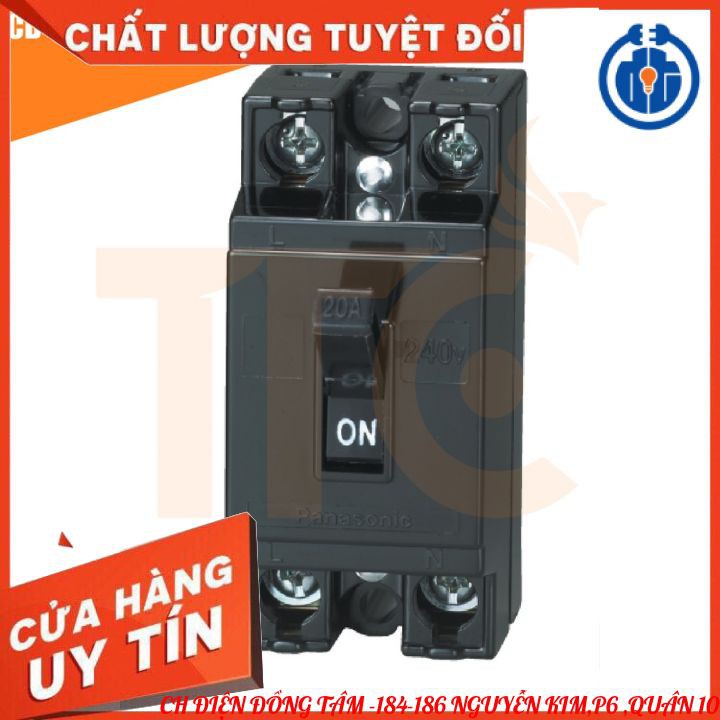 CB cóc chống rò PANASONIC - Mặt nạ Và Pass sắt