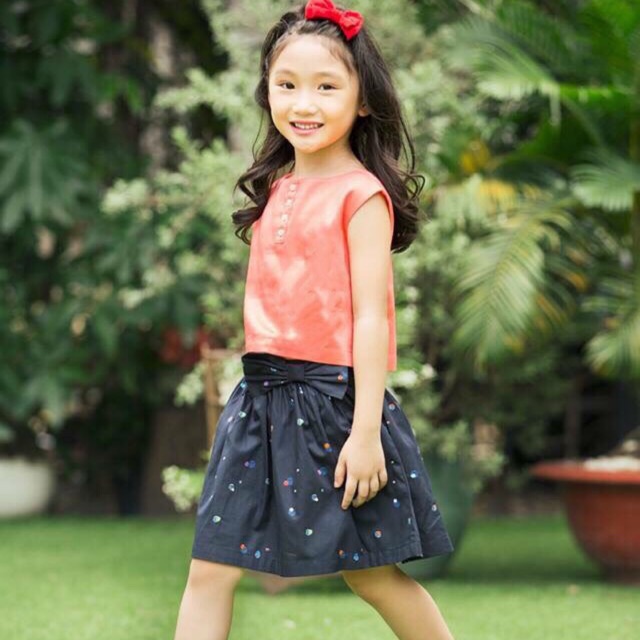 Áo crop top bé gái size 1-10t, giá 118k giảm 50% còn 59k