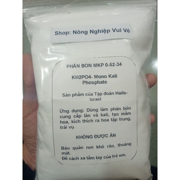 1 kg phân bón MKP Haifa hàng Israel - Kích ra hoa, làm bông, giúp ra hoa đồng loạt, cung cấp kali và lân cho cây trồng