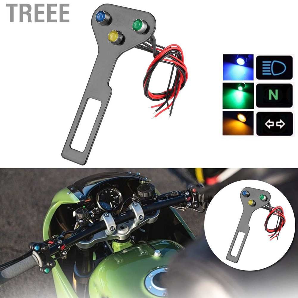 Đèn Báo Tín Hiệu Treee 6mm 12v Dc Cho Xe Hơi, Xe Tải, Tàu Thuyền