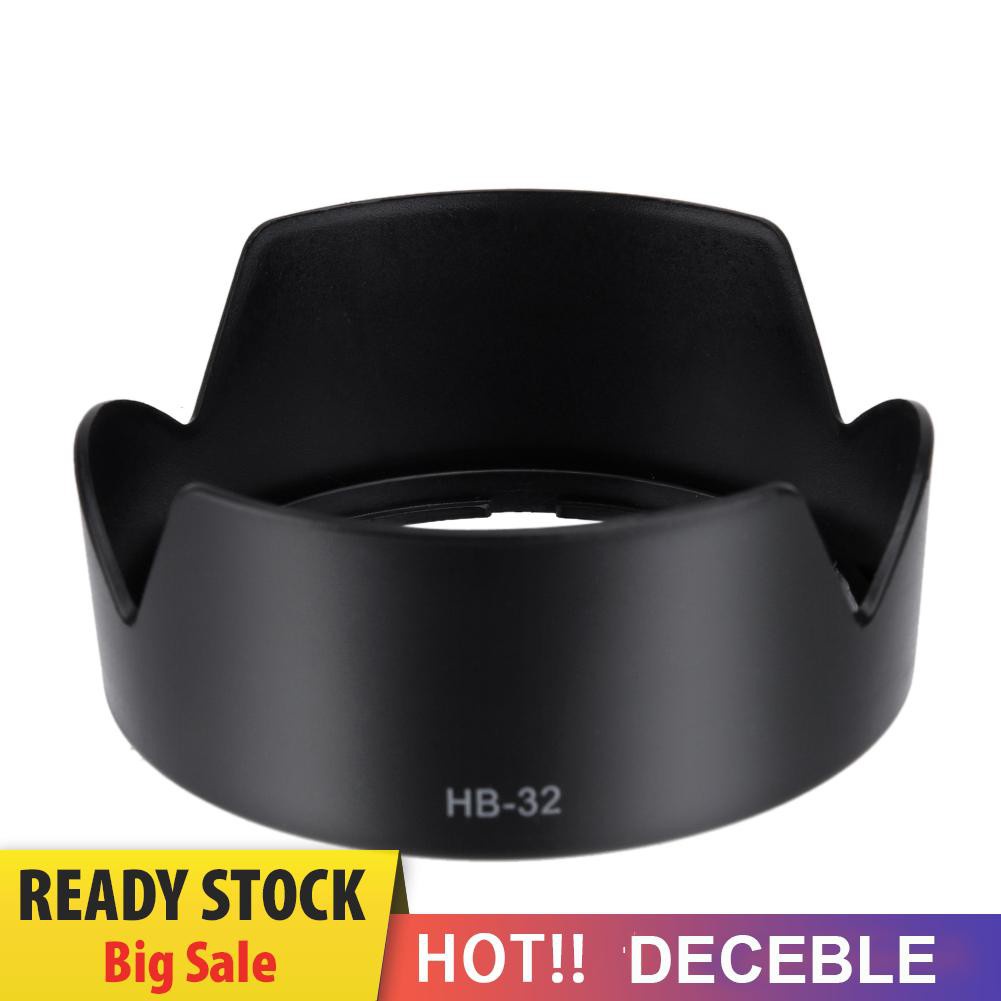 Deceble HB-32 Camera Lens Hood for Nikon AF-S DX18-70/105/135mm F3.5-F5.6G