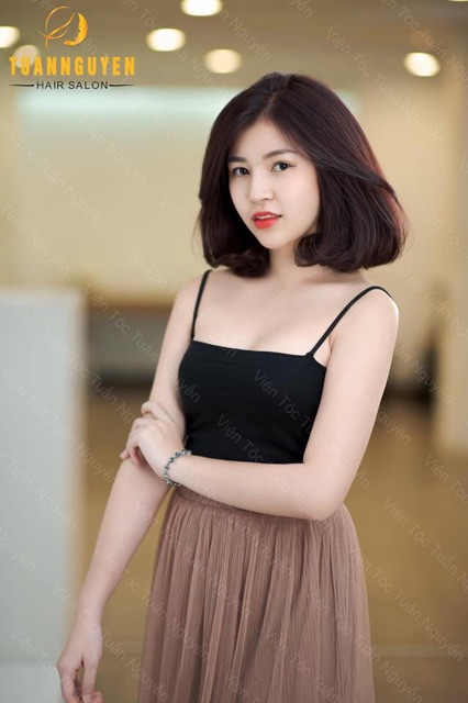Áo 2 dây bún ngắn sexy