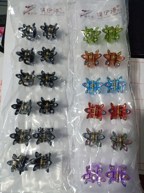 12 kẹp càng cua nhí trẻ em