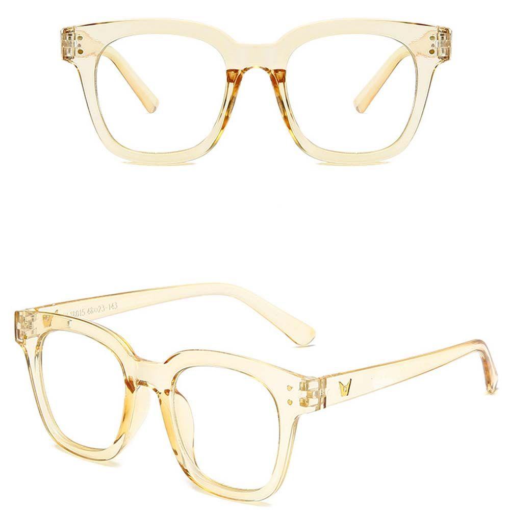 Kính Đọc Sách Gọng Vuông Trong Suốt Kiểu Cổ Điển Thời Trang Cho Nam Và Nữ