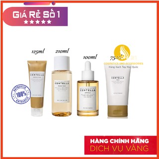 [Chính Hãng] Bộ 4 Sản Phẩm Dưỡng Da Rau Má Cho Da Nhạy Cảm Madagascar Skin1004 Sữa Rửa Mặt - Toner -Serum - Kem Dưỡng