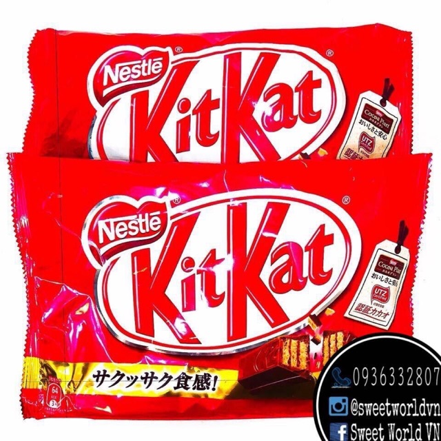 Kitkat socola sữa - Nhật Bản
