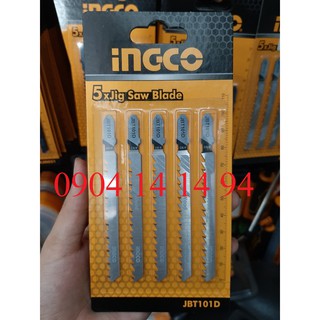 74mm bộ lưỡi cưa lọng gỗ 5 chi tiết ingco jbt101d