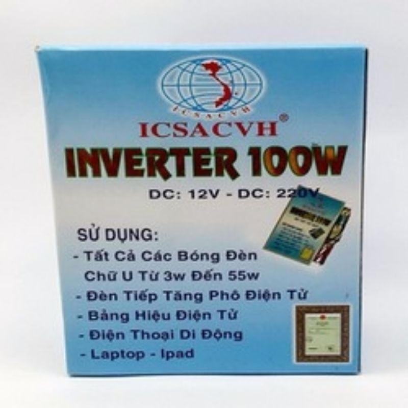 Bộ Biến Điện 12V - 220V 100W