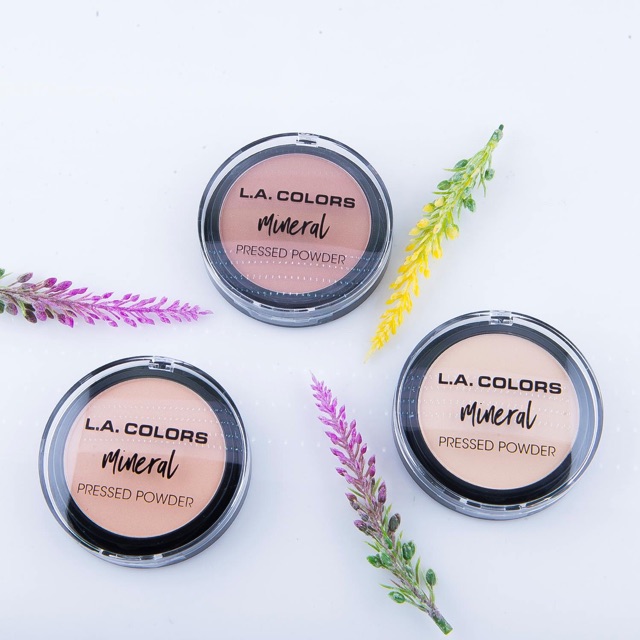 Phấn phủ siêu mịn LA Colors Mineral Pressed Powder