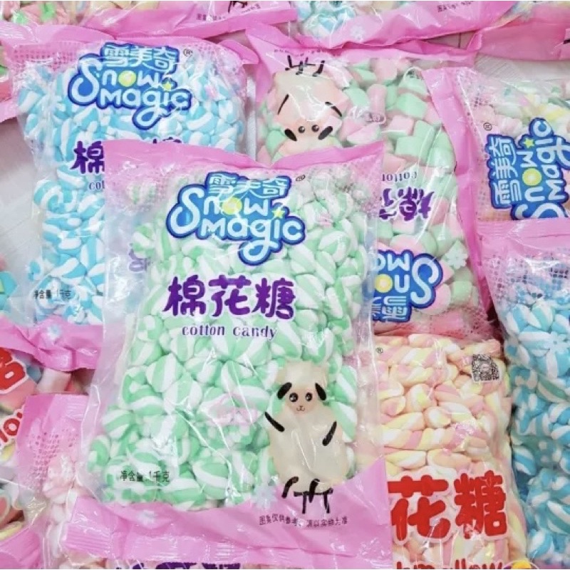 KẸO MARSHMALLOW NHÂN TRÁI CÂY KẸO DẺO TRÁI CÂY