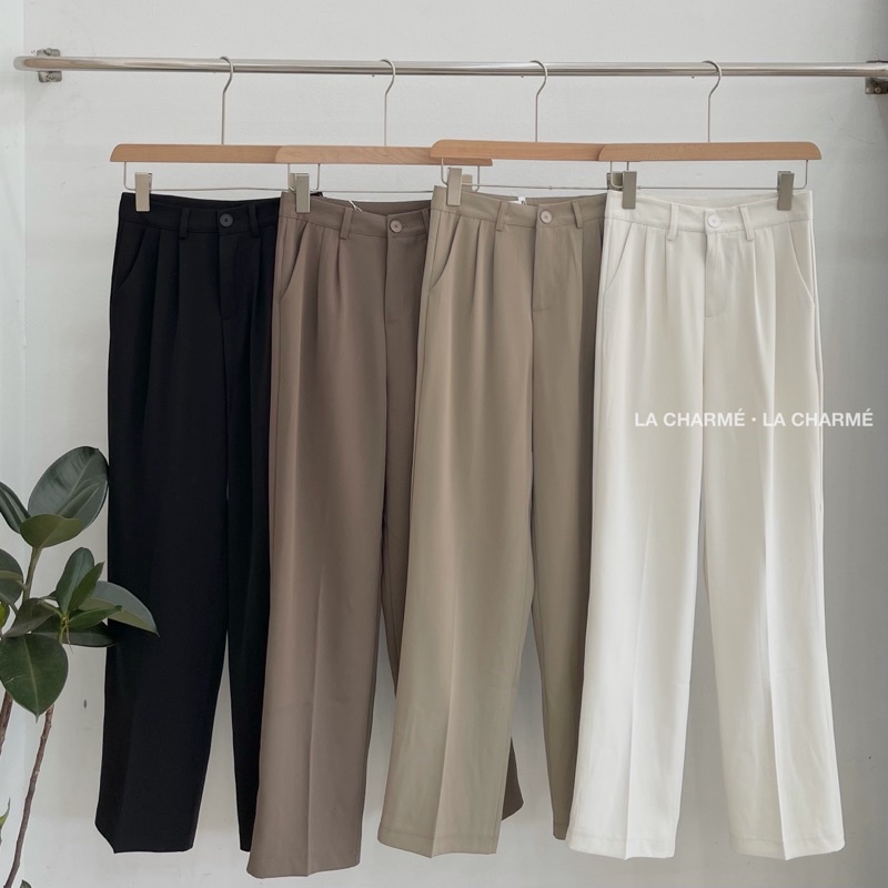 Quần vải culottes 1 cúc 908