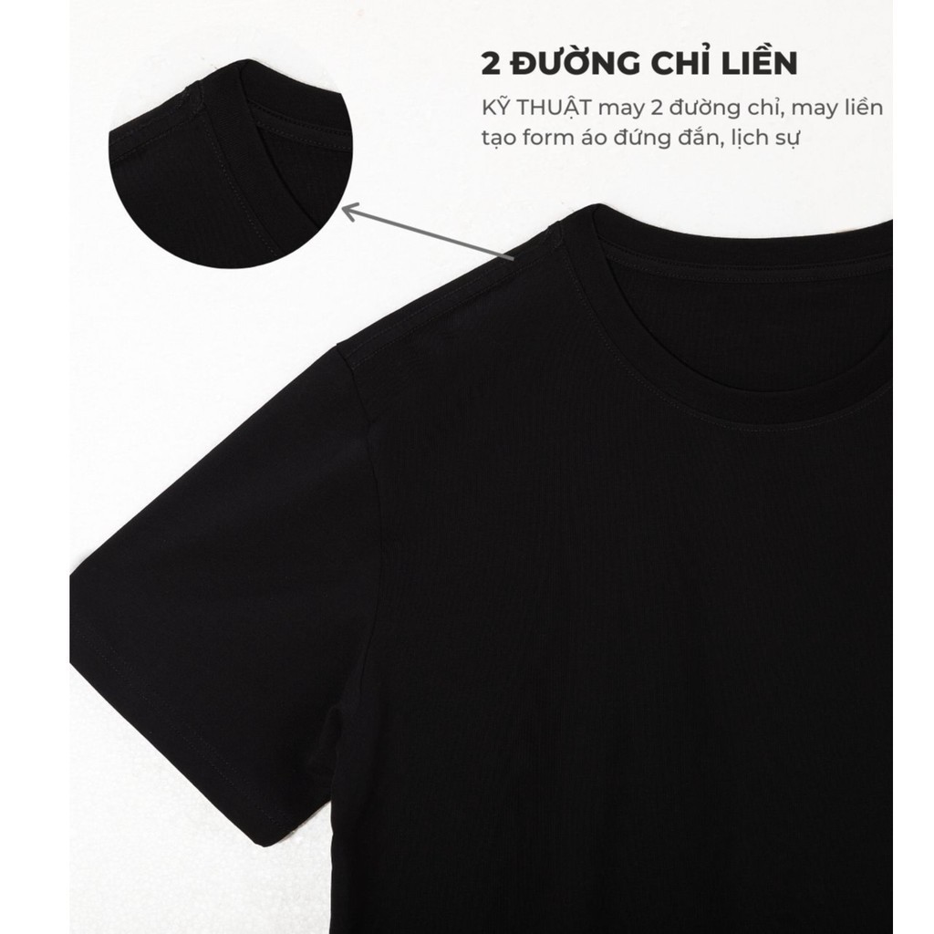 Áo thun nam, nữ NYC phông unisex 2 màu đen và trắng chất liệu cotton Fullsize -9