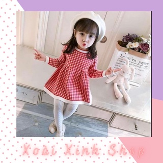 Váy kẻ caro cho bé gái từ 4-8kg💋💋💋