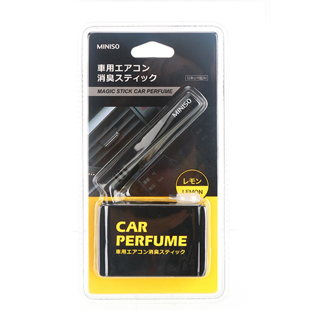 [Mã LIFECPMALL giảm 12% đơn 250K] Nước hoa Miniso thơm mát cao cấp gắn cài lỗ thông gió khử mùi xe hơi