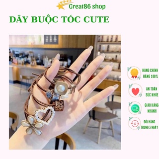 Dây buộc tóc great86 dây buộc tóc cute ngộ nghĩnh đáng yêu cho mọi lứa tuổi đẹp xinh đáng yêu