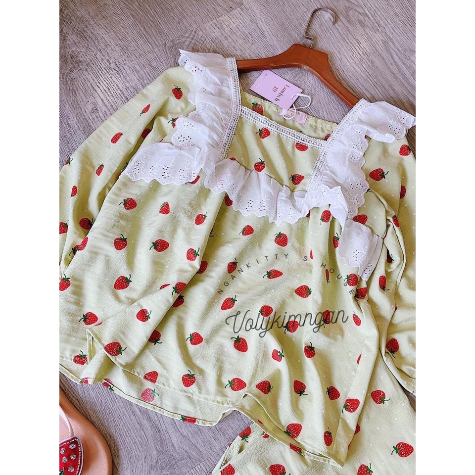 Set td dâu phối ren