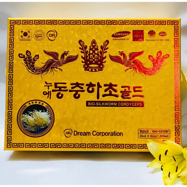 Nước đông trùng hạ thảo Dream Corporation - Hộp 60 gói | BigBuy360 - bigbuy360.vn