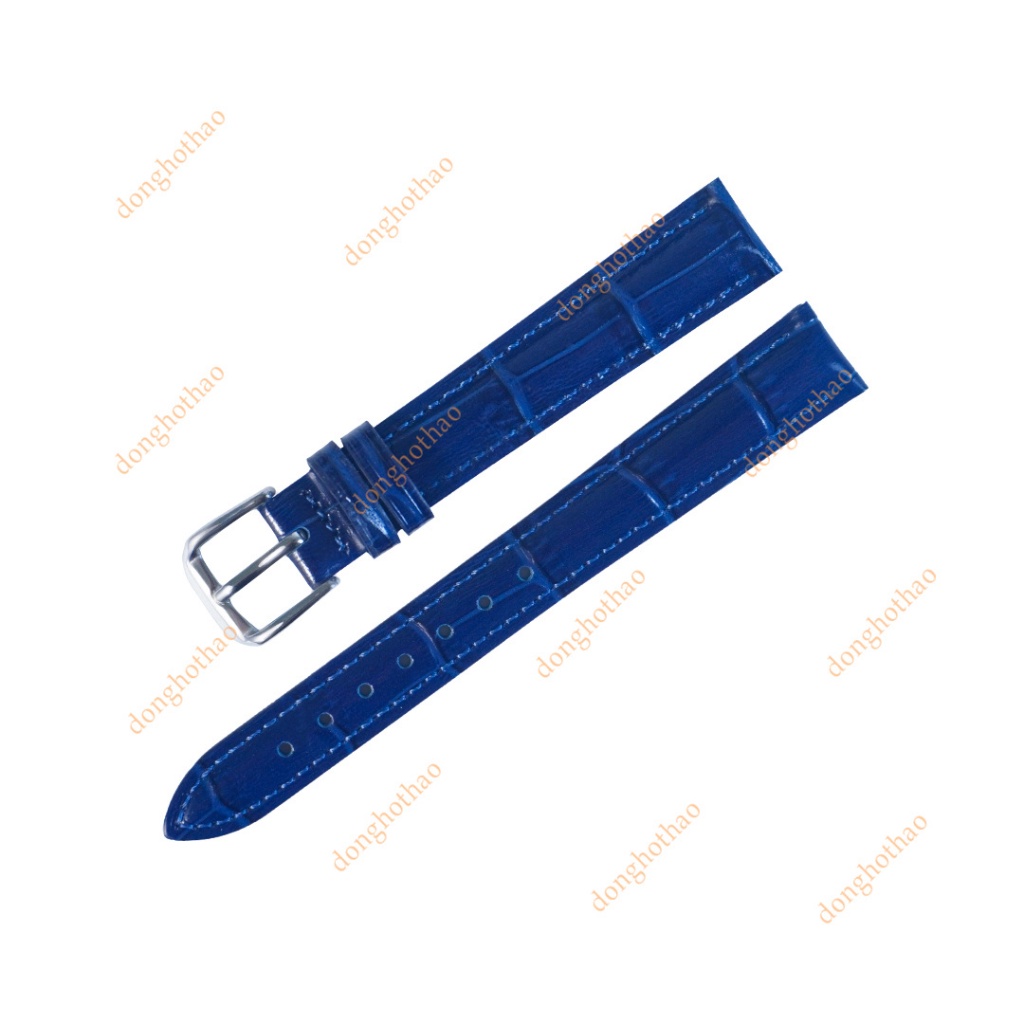 Dây Da Đồng Hồ Da Bò Vân Cá Sấu Chính Hãng AONO 8801 Đồng Hồ Thảo AO01