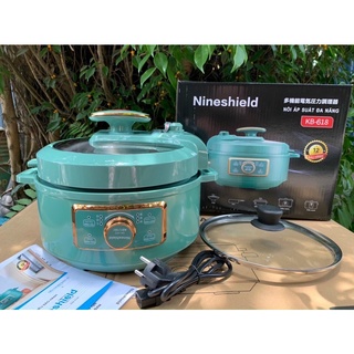 Nồi áp suất đa năng nội địa trung nineshield dung tích 3l