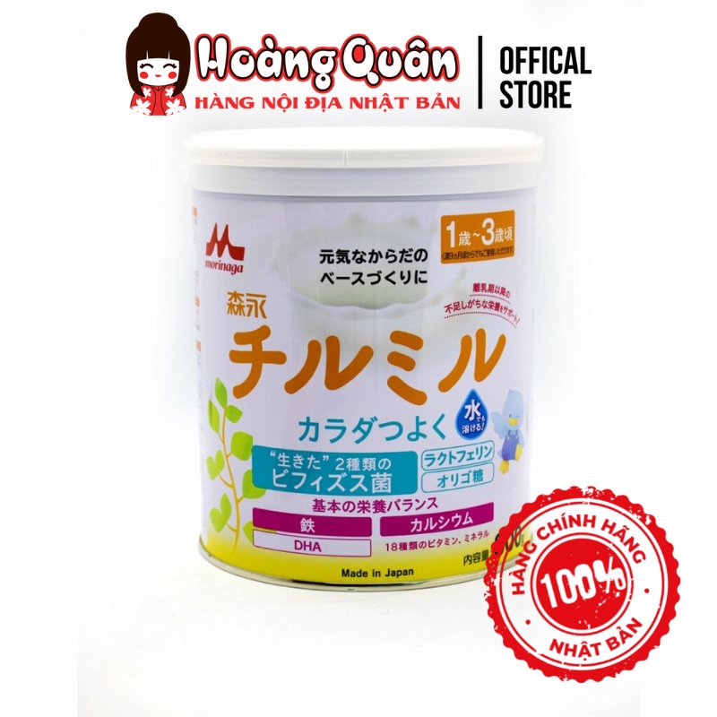 Sữa bột Morinaga 1-3 800g nội địa Nhật cho trẻ từ 1-3 tuổi