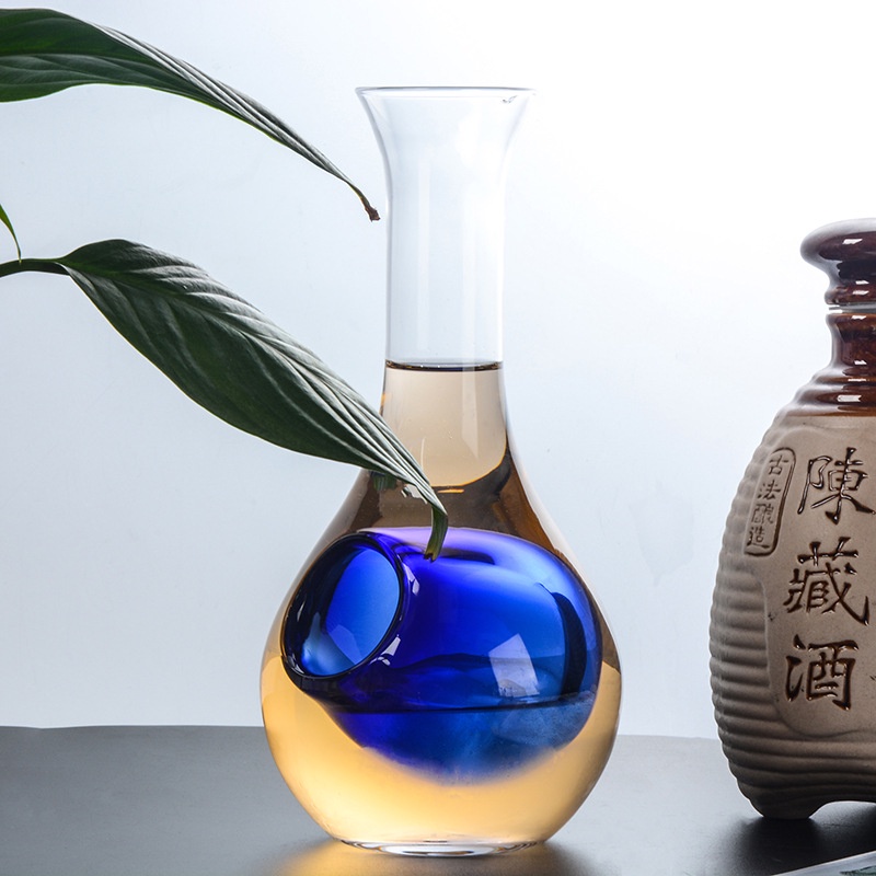 Bình đá Nhật Bản 480ML, chai rượu sake, bình thủy tinh, bộ đựng rượu quầy bar, ấm đun nước lạnh gia dụng, bình pha trà, bình pha cà phê, ấm đun nước, quà tặng sinh nhật