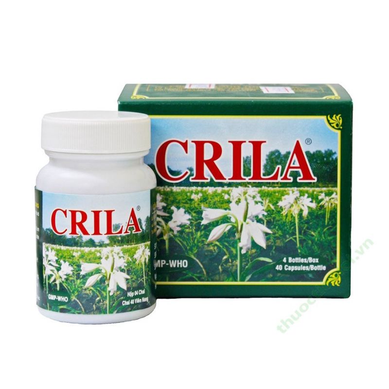 Viên uống Crila - Hỗ Trợ U Xơ Lành Tính Và Phì Đại Tuyến Tiền Liệt