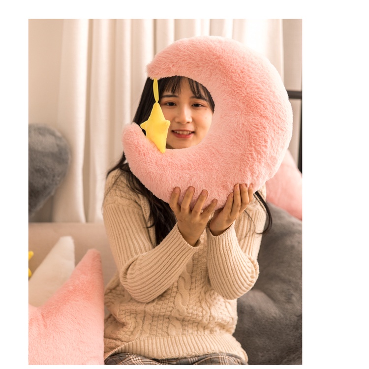 Order | Set 5 gối sofa phong cách bắc âu: mặt trăng, ngôi sao, trái tim, vương miện, tam giác