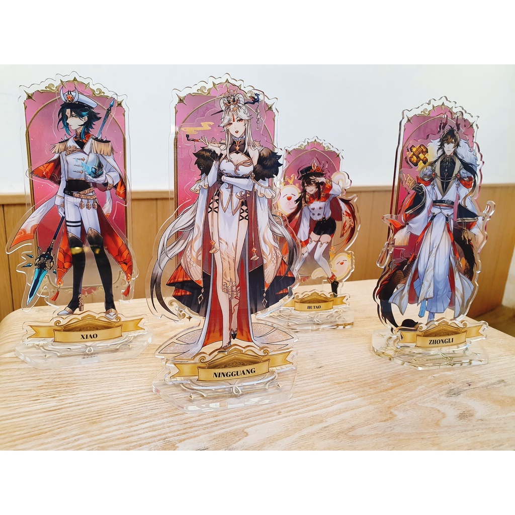 Genshin Impact - Standee 3 lớp nhân vật The Sovereign