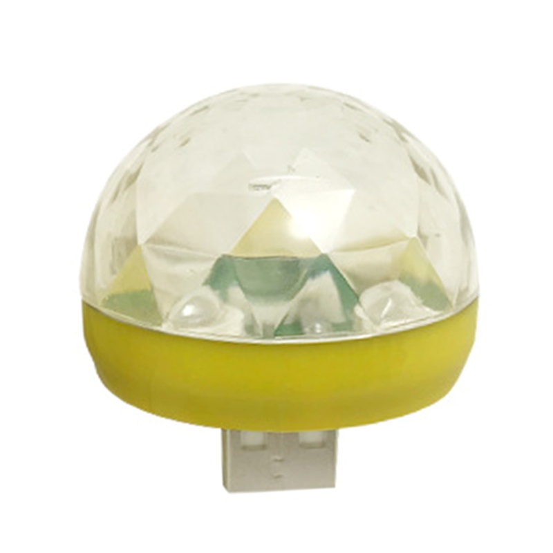 Đèn disco mini hình quả cầu có giắc cắm USB