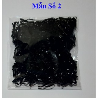 DÂY THUN CỘT TÓC Loại size trung Co giãn Bịch 40g