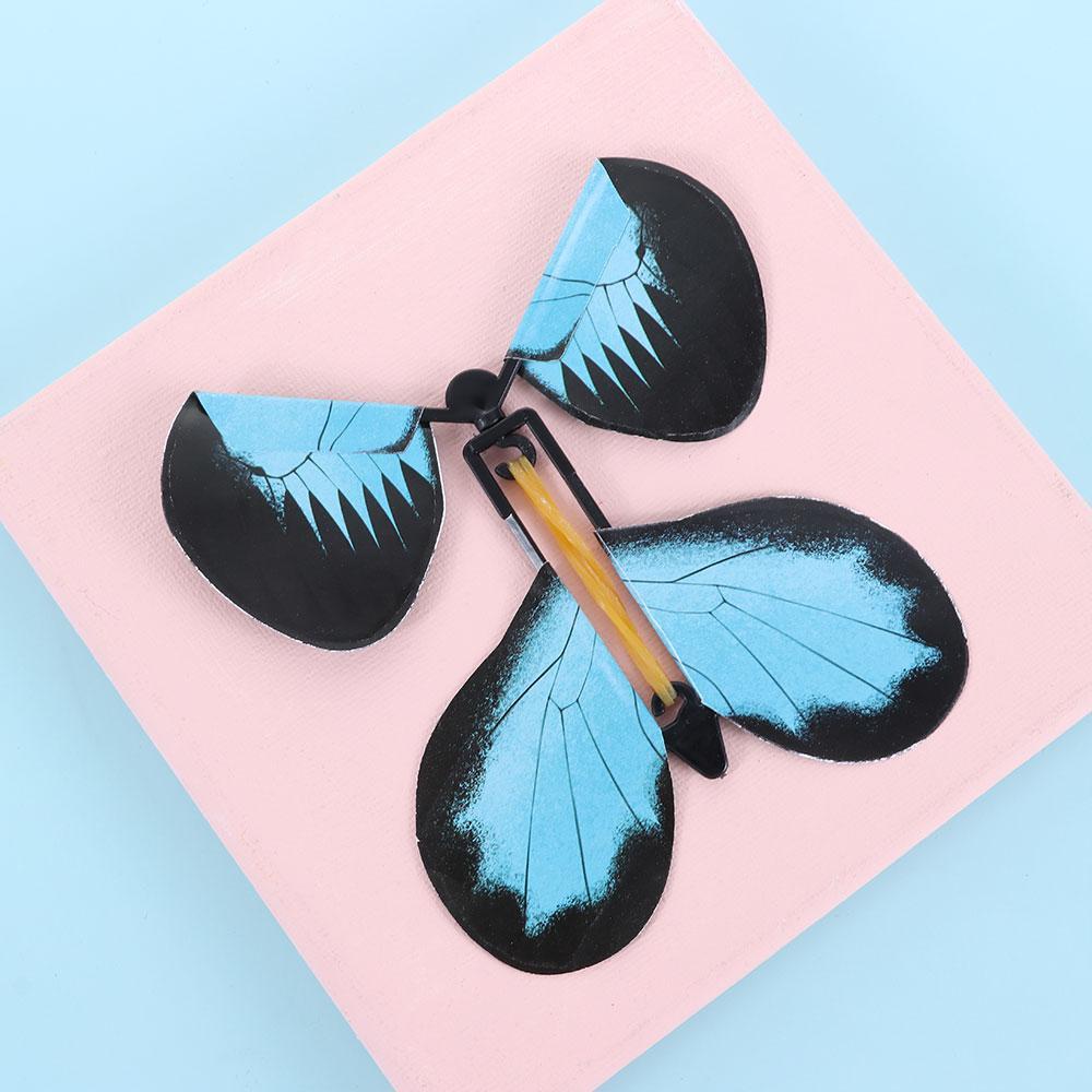 Layor1 Đồ Chơi Dây Cao Su Hình Bướm Bay Ma Thuật Thiết Thực