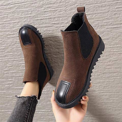 CHELSEA DR. MARTENS Giày Da Nữ Cổ Cao Thời Trang Anh Quốc 2019