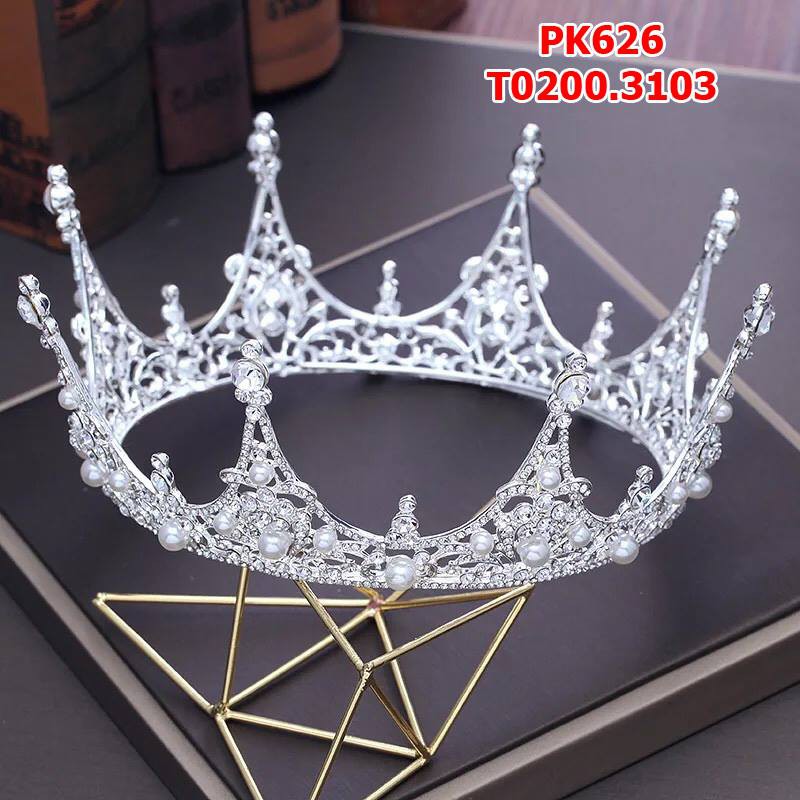 vương miện tròn cả đầu