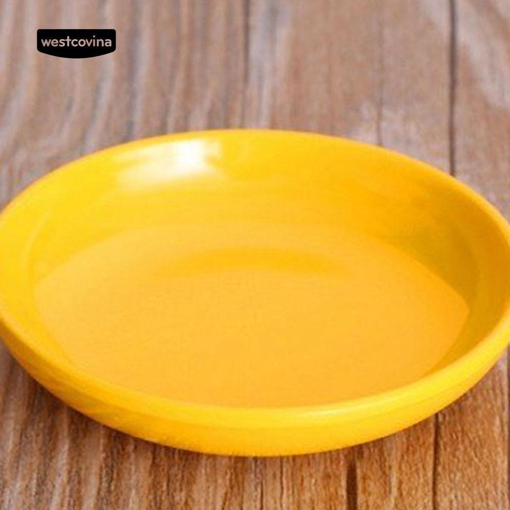 Đĩa Nhựa Tròn Đựng Sushi / Nước Chấm Tiện Dụng