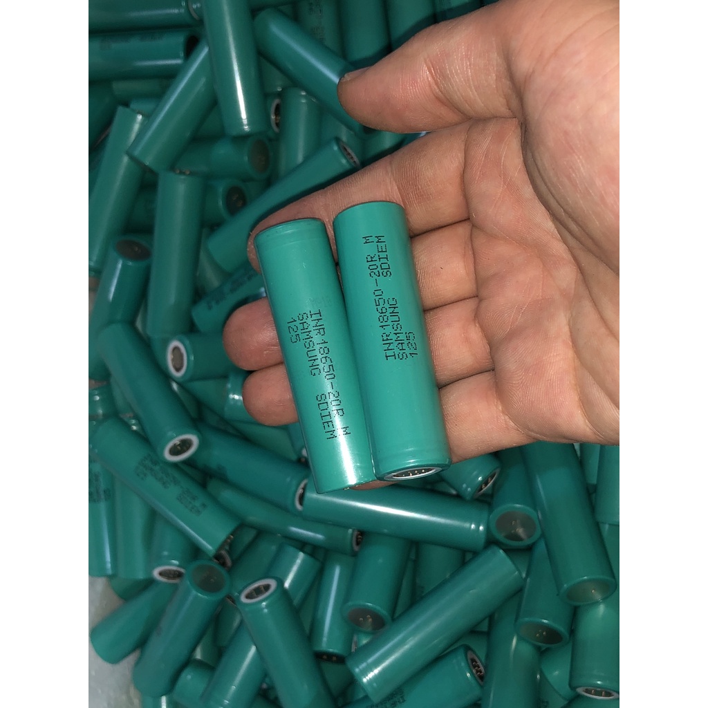 Pin tháo khối Samsung 20R 18650 tháo máy dung lượng 2000mAh-xả 11C