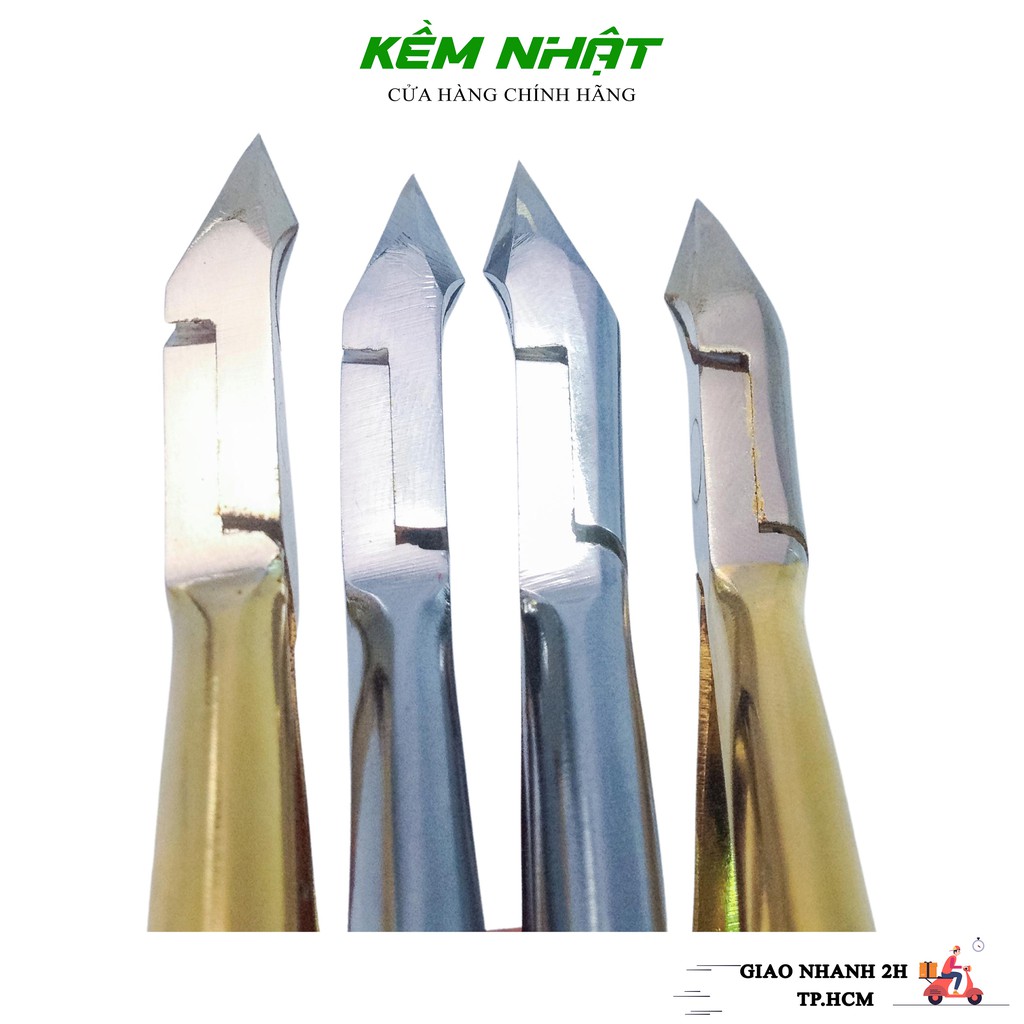• Kềm cắt da Bán Nguyệt Trắng mạ inox | Kềm Nhật