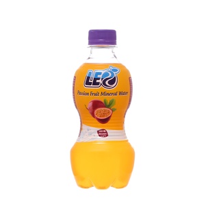 5 chai nước khoáng có ga Leo vị chanh dây 350ml