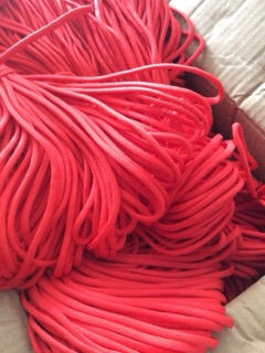 Dây paracord đỏ