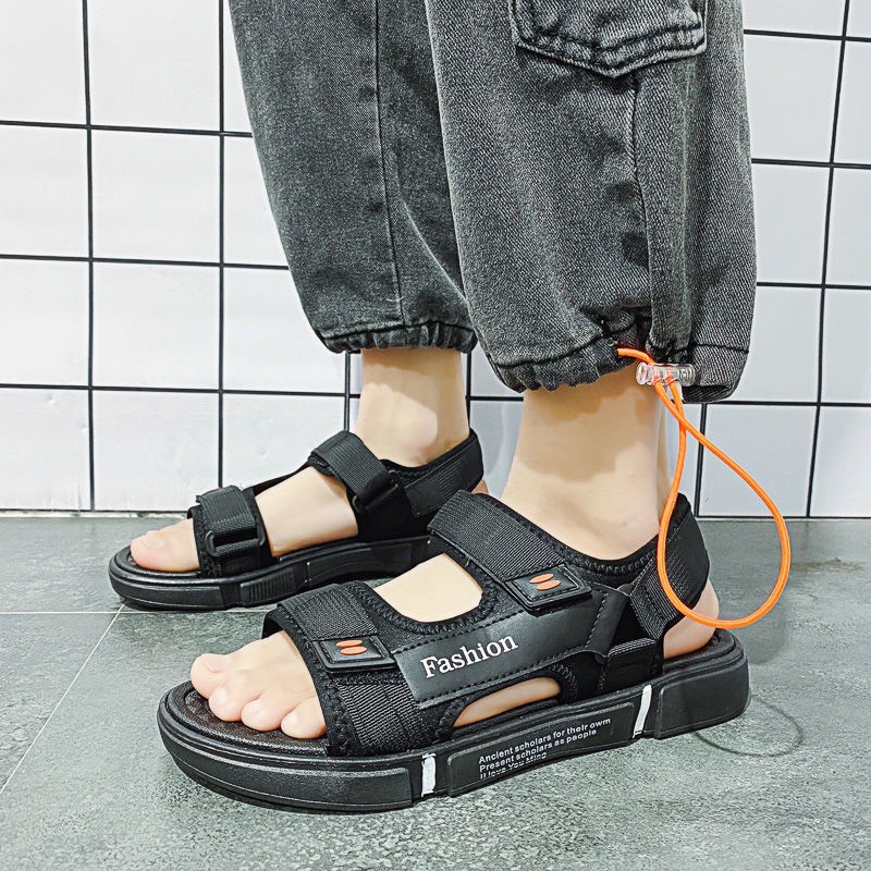 Dép sandal nam Fashion thời trang 2 quai dán , đế đúc siêu bền Siêu Đẹp