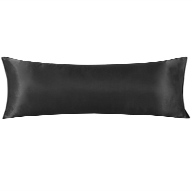 Vỏ Gối Đôi Bằng Lụa Satin Màu Trơn Chất Lượng Cao 9 / 13