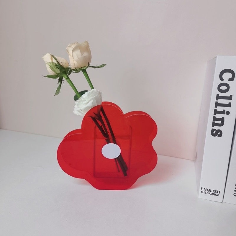 Lọ Hoa Acrylic Phong Cách Bắc Âu Dùng Để Trang Trí Nhà