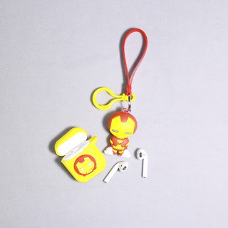 [Mã ELHAJUNE giảm 6% đơn 99K] Bao vỏ hộp đựng Airpods mô hình người sắt IronMan mới nhất